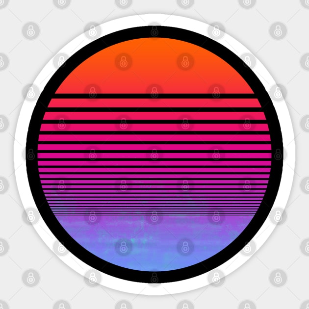 80s Stole My Vibes Sticker by technofaze